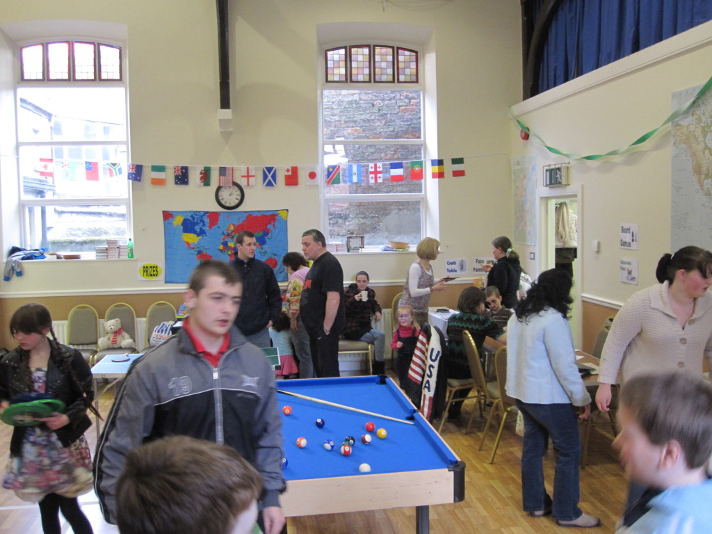 Outreach on St Patrick's Day 2011